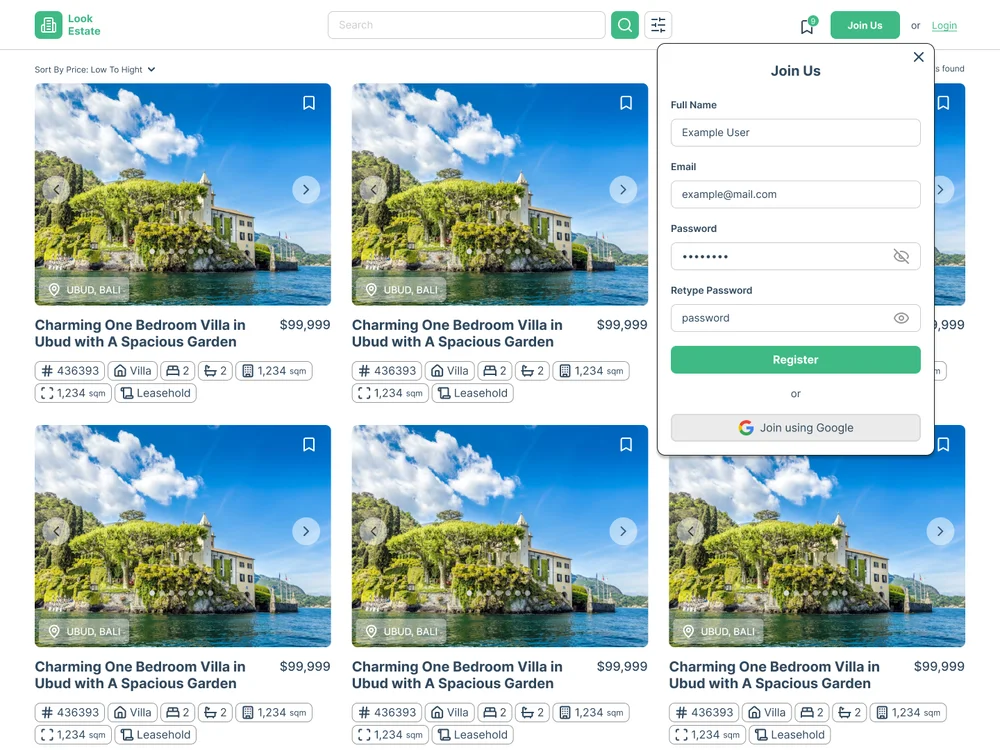 Look Estate: Real Estate Aggregator